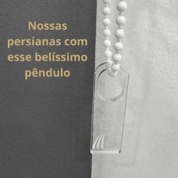 Cortina Persiana Rolo Blackout 1,80x1,80 Pronta P/ Instalar - Imagem 6