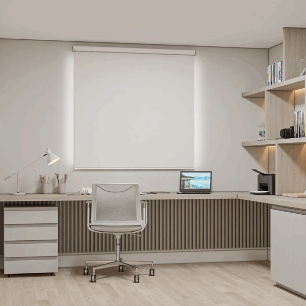 Cortina Persiana Rolo Blackout 1,80x1,80 Pronta P/ Instalar - Imagem 4
